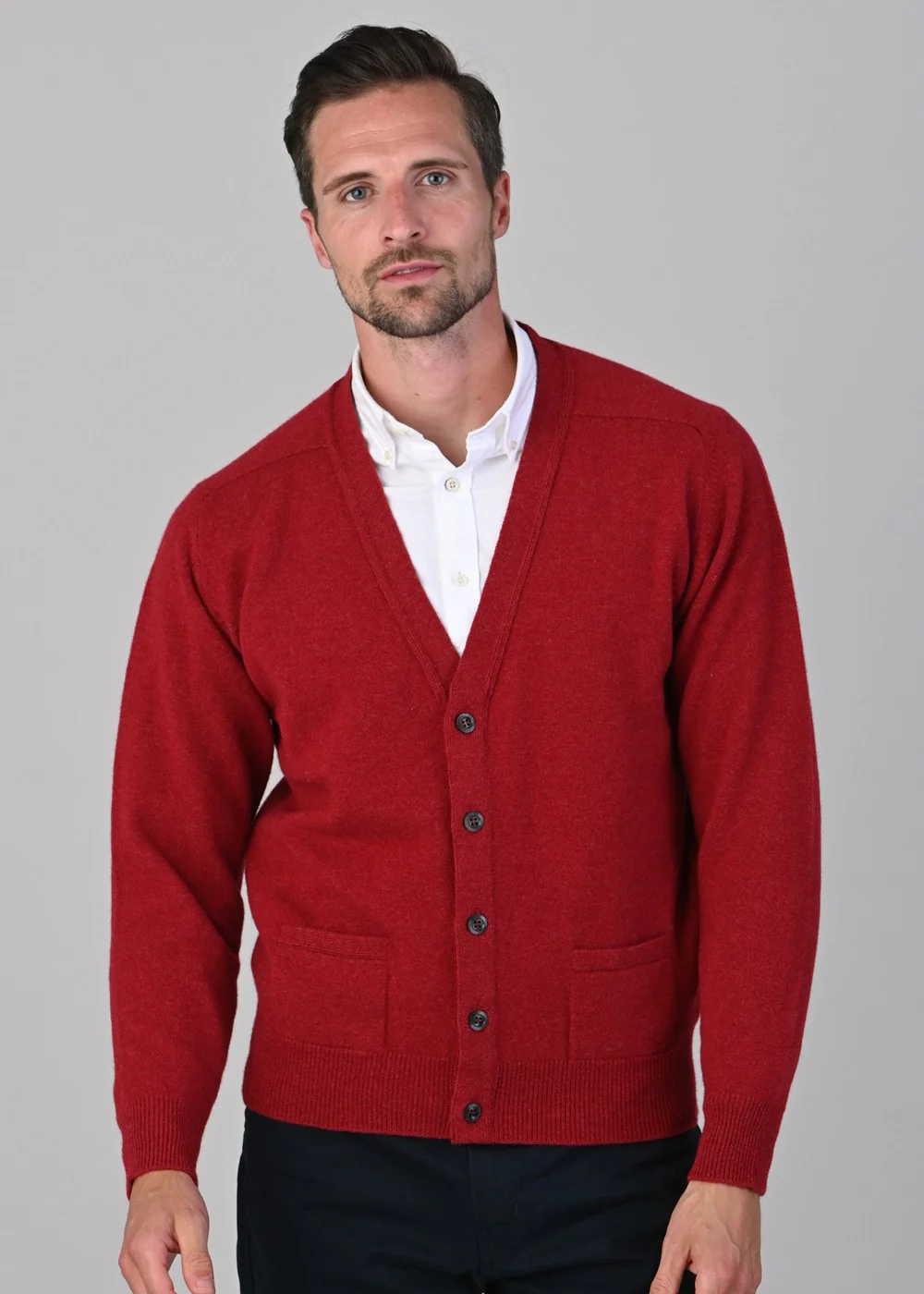 Leven 2 Ply Lambswool Cardigan - Image 2