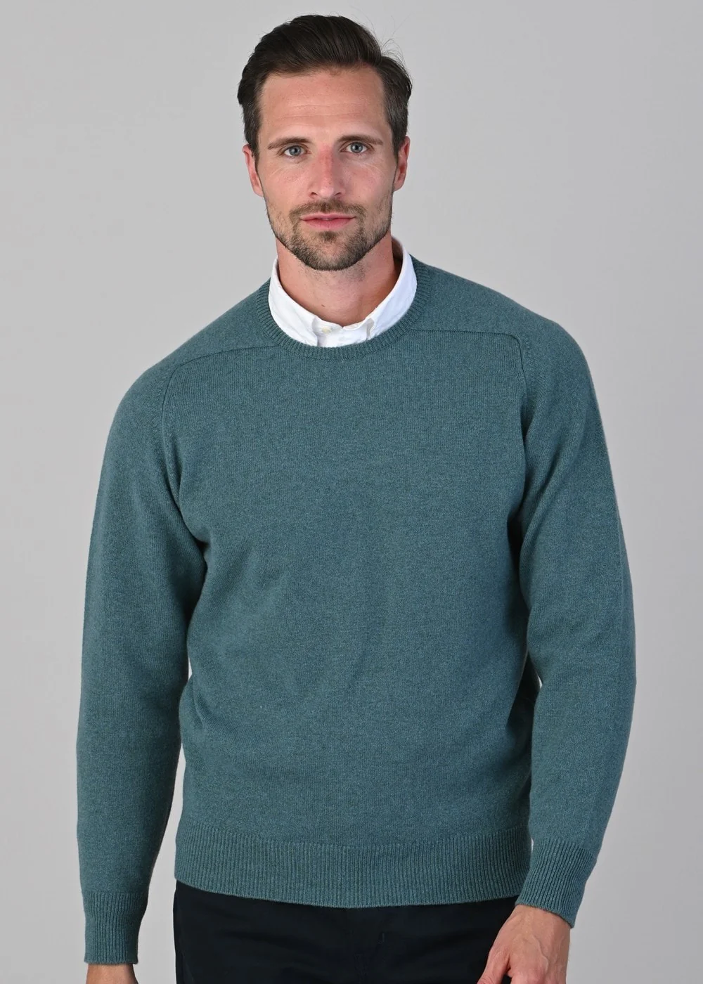 Leven 2 Ply Lambswool Crew Neck - Image 2