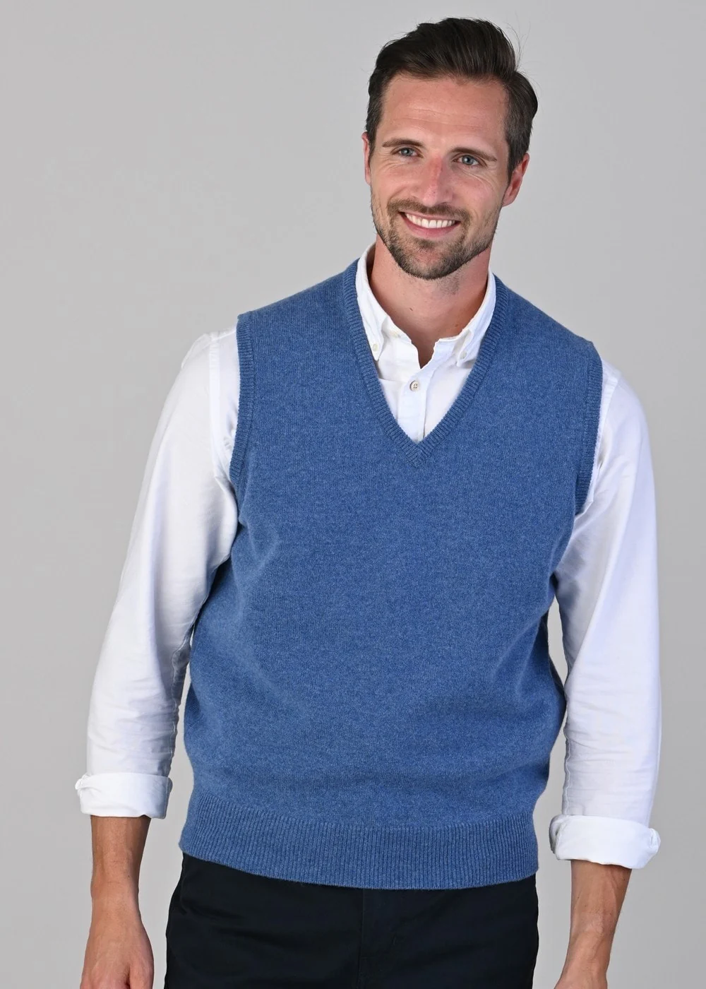 Leven 2 Ply Lambswool Slipover - Image 4