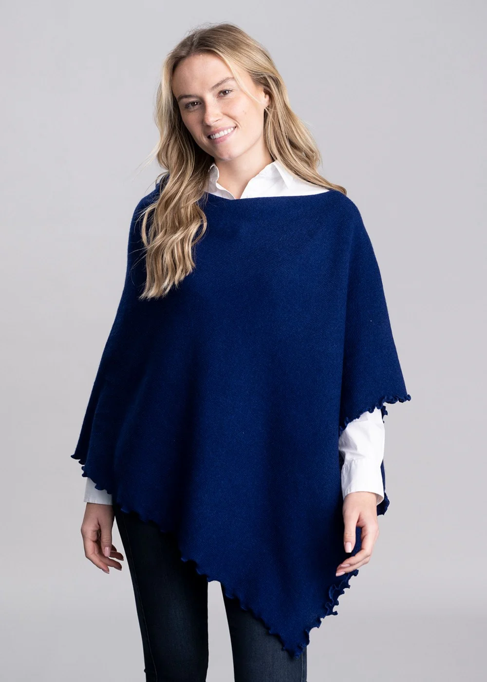 Lindsey Lambswool Poncho - Image 4