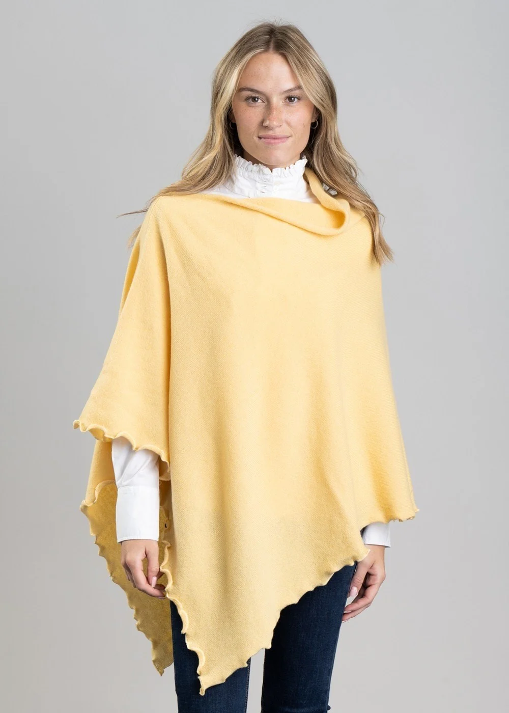Lindsey Lambswool Poncho - Image 9
