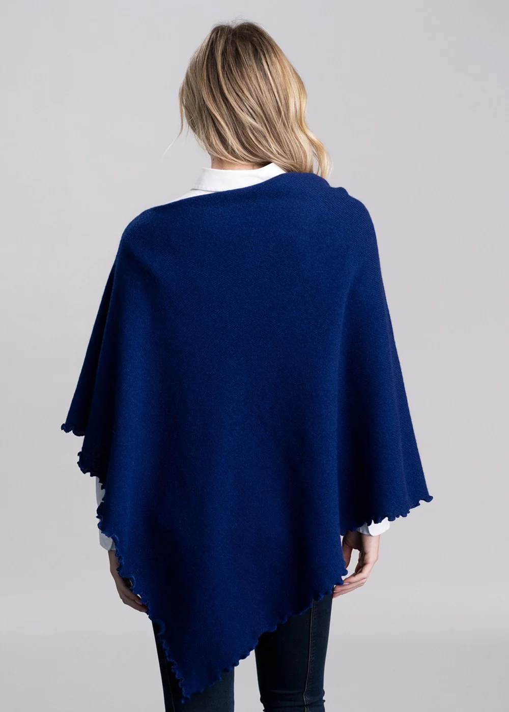 Lindsey Lambswool Poncho - Image 5