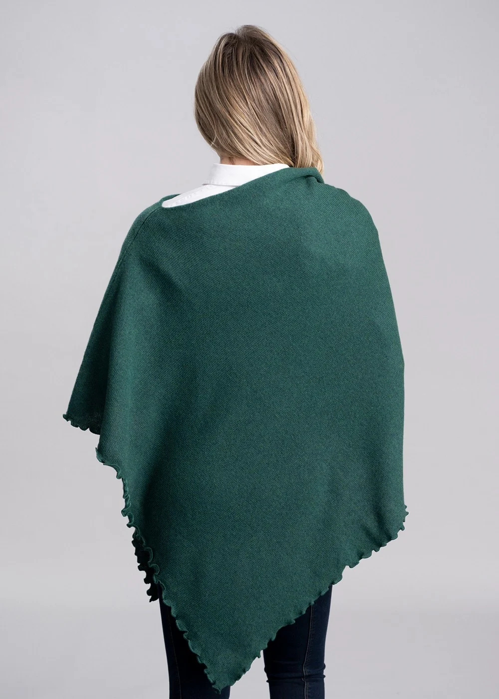 Lindsey Lambswool Poncho - Image 5