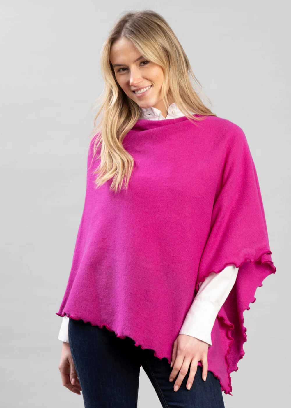 Lindsey Lambswool Poncho - Image 19