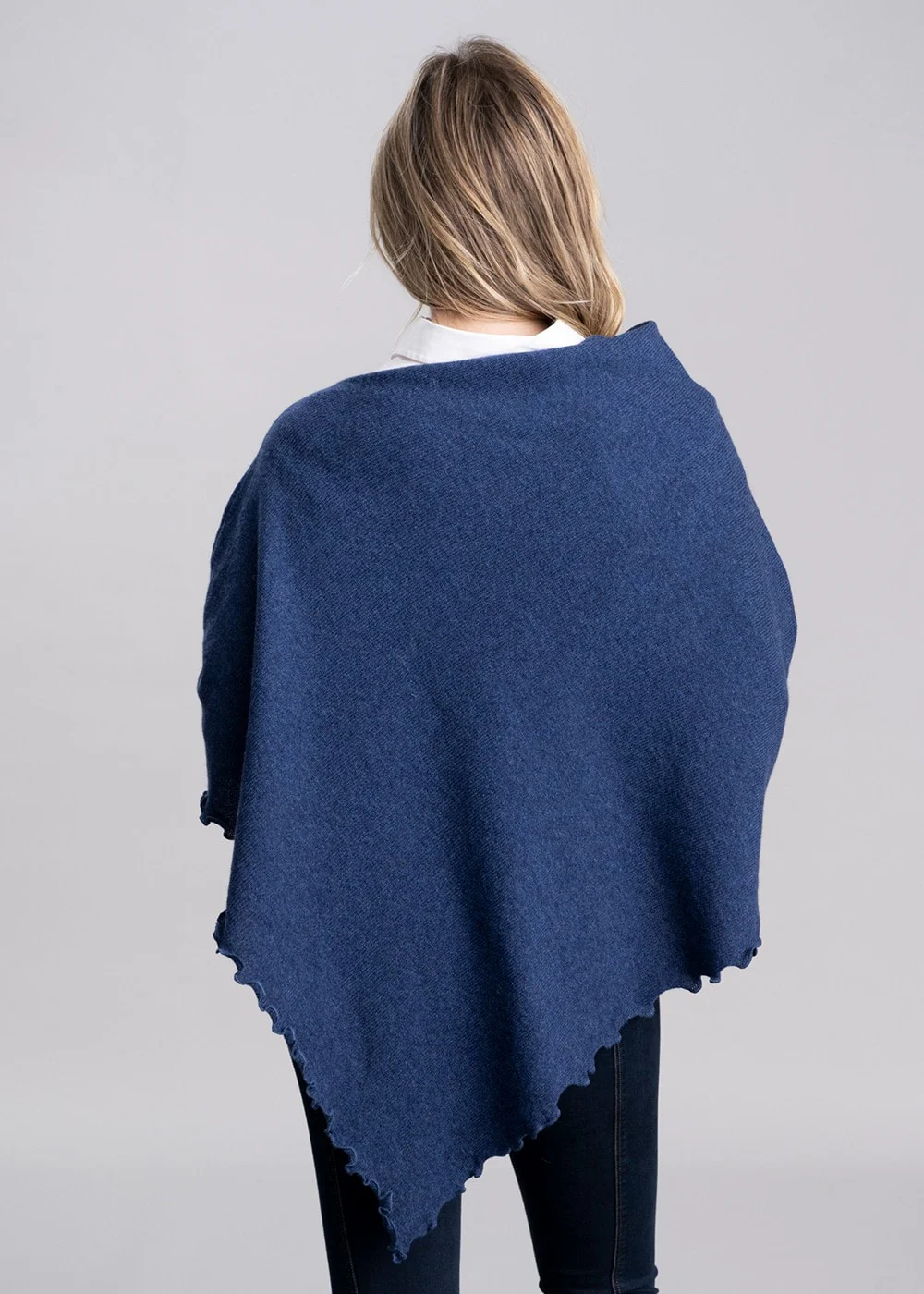 Lindsey Lambswool Poncho - Image 4