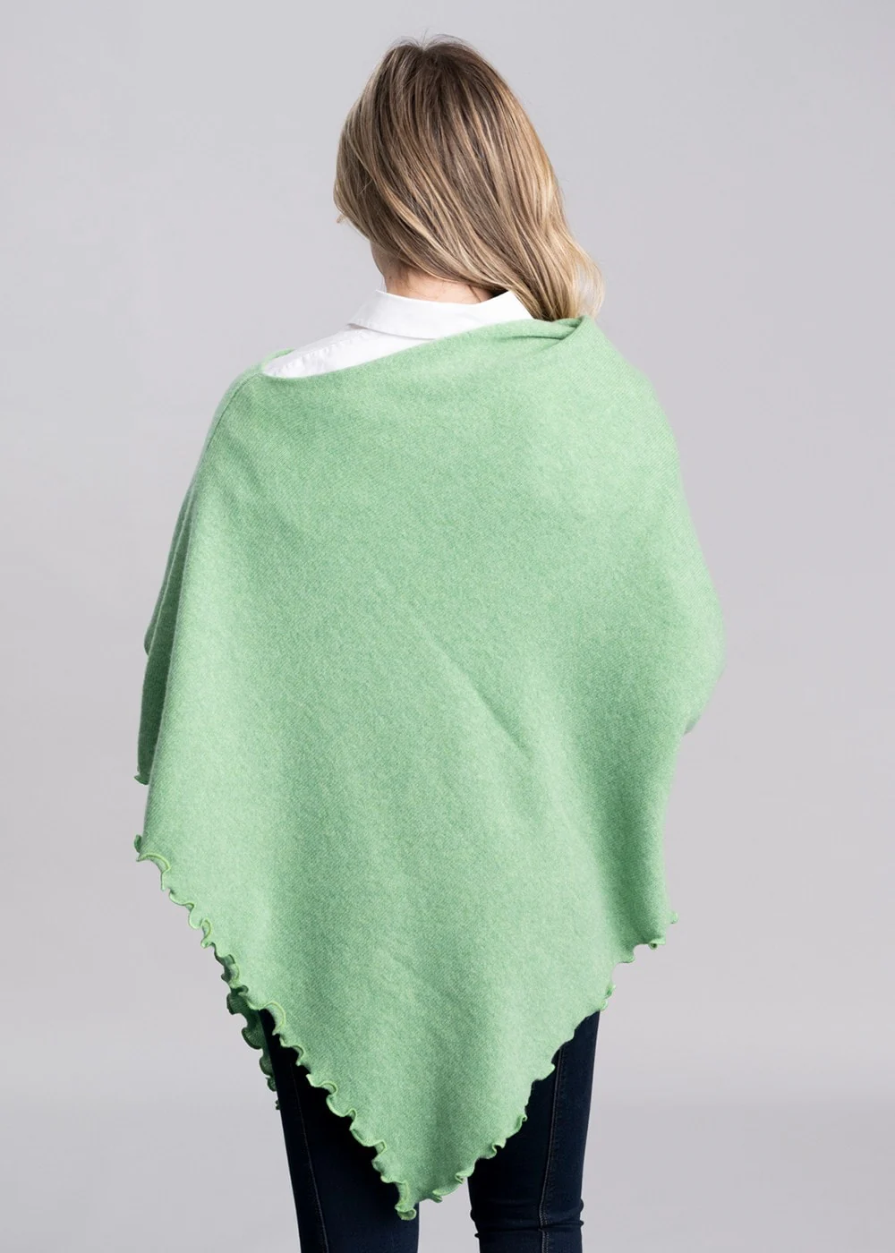 Lindsey Lambswool Poncho - Image 2