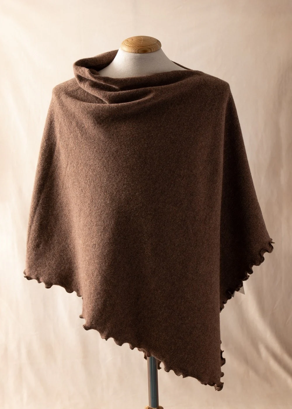 Lindsey Lambswool Poncho - Image 5