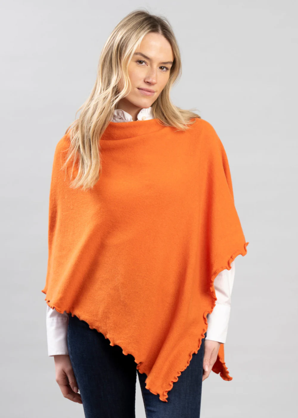 Lindsey Lambswool Poncho - Image 2
