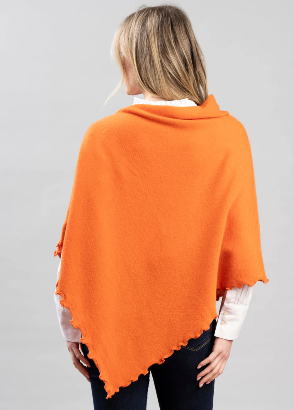 Lindsey Lambswool Poncho - Image 4