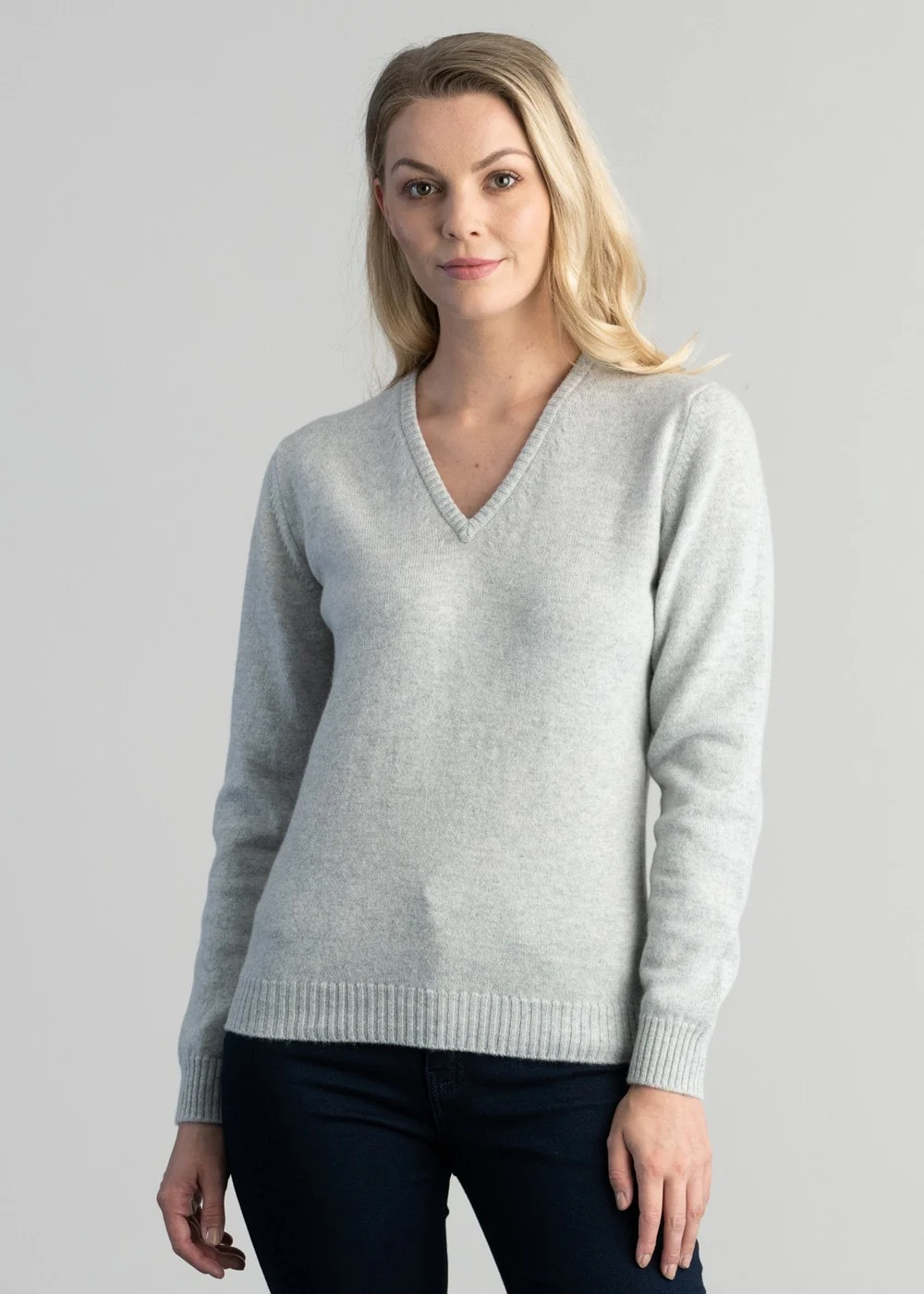 Lindsey Lambswool V-Neck - Image 6