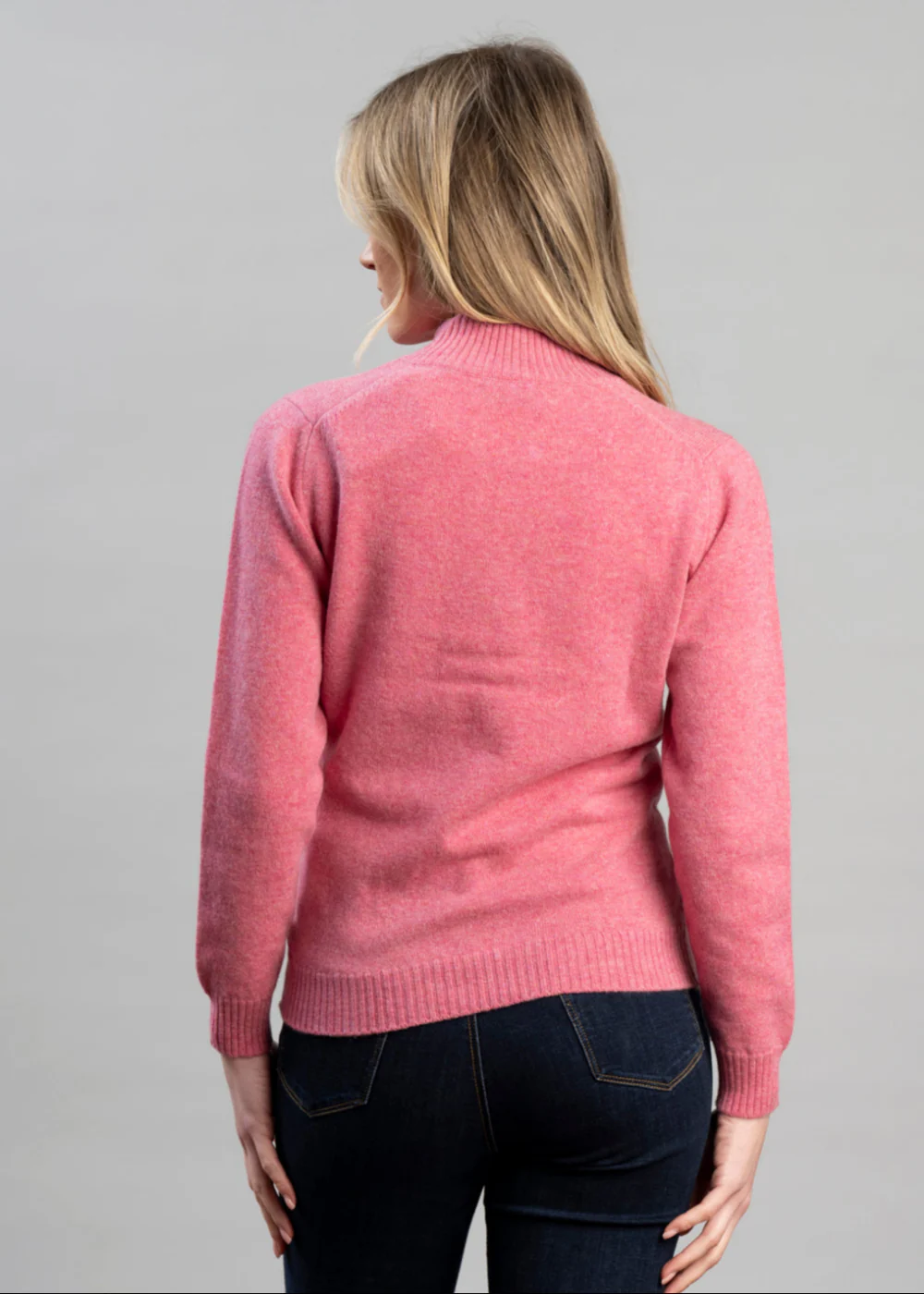 Lindsey Lambswool Zip Neck - Image 5