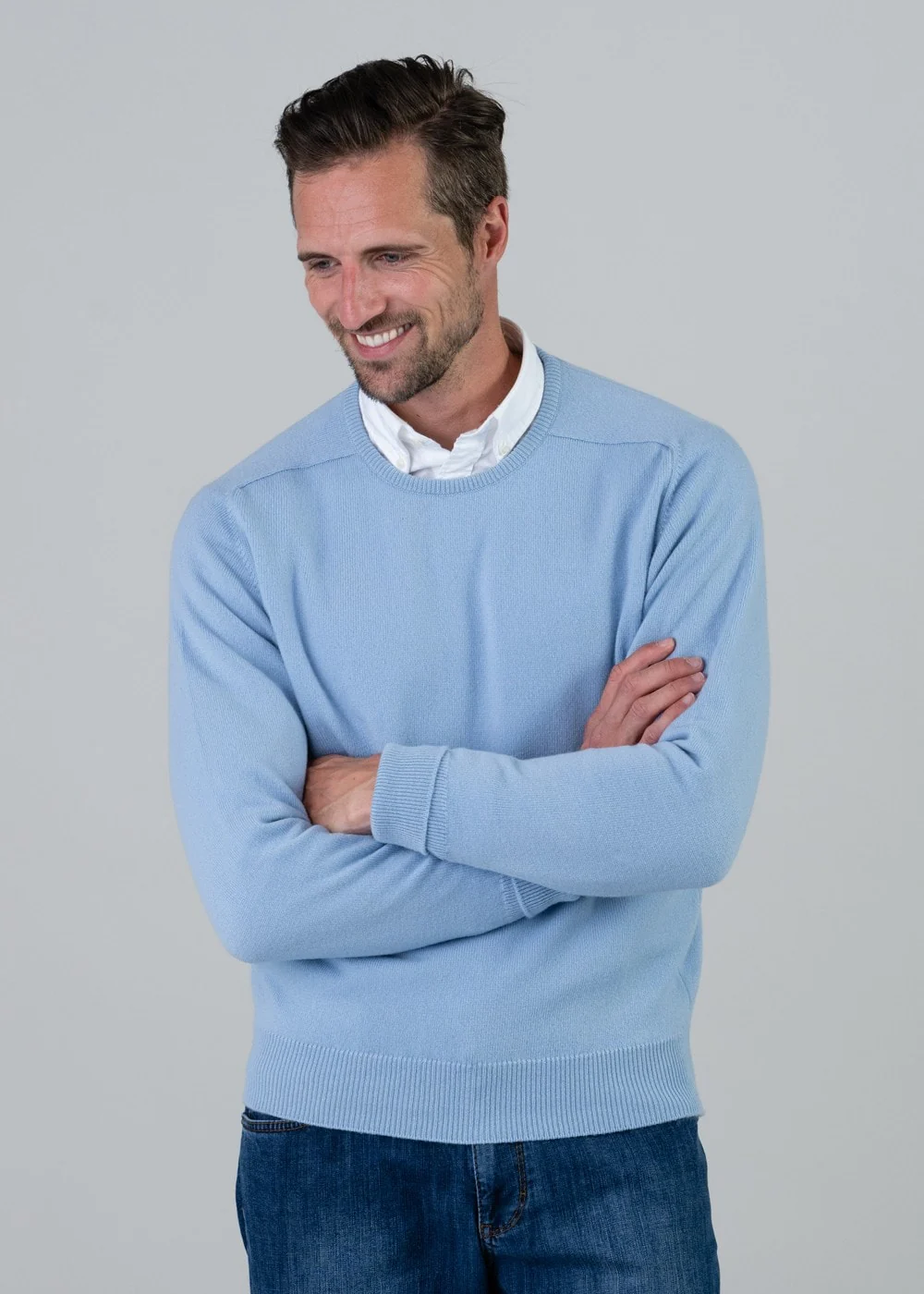 Melrose 2 Ply Cashmere Crew Neck