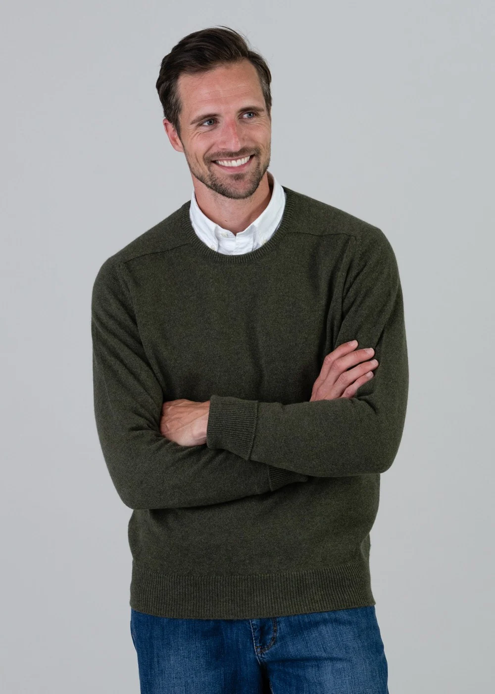 Melrose 2 Ply Cashmere Crew Neck