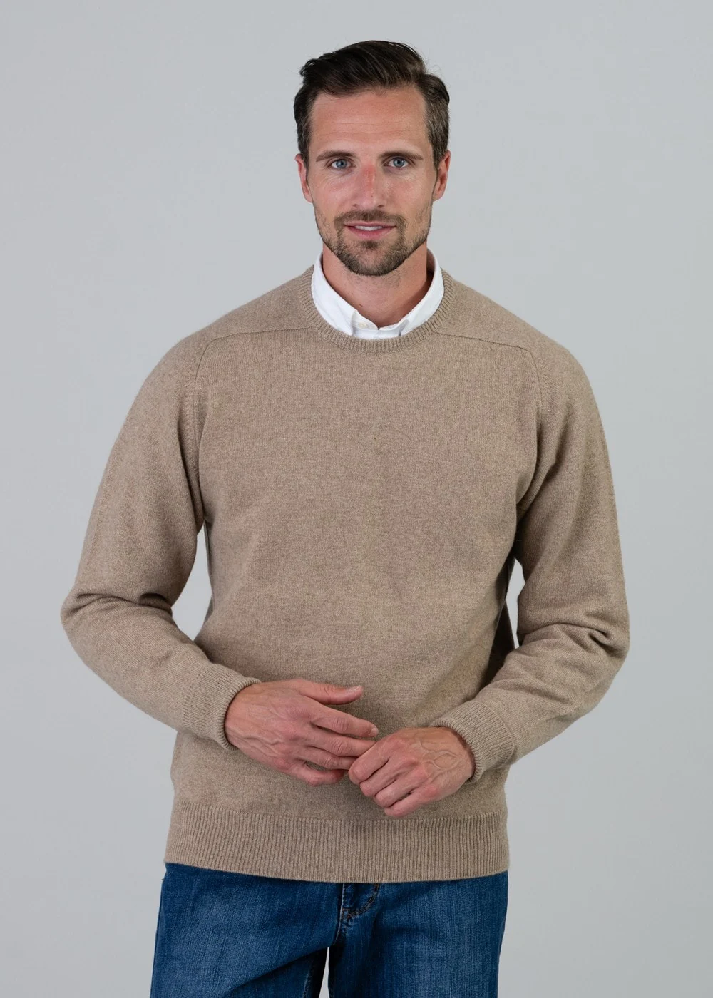 Melrose 2 Ply Cashmere Crew Neck