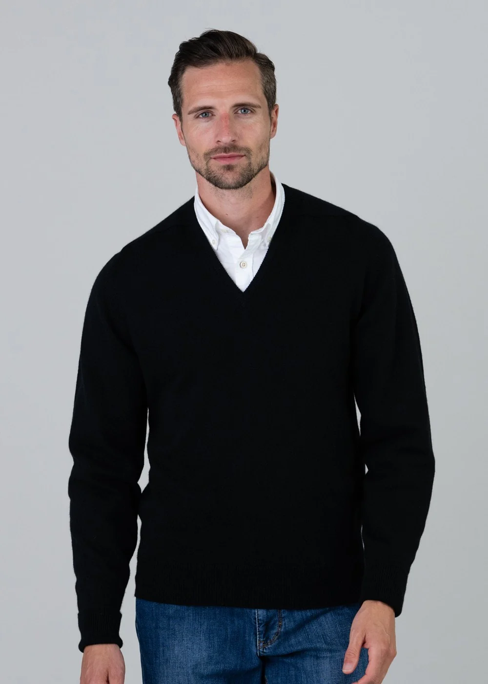 Melrose 2 Ply Cashmere V-Neck