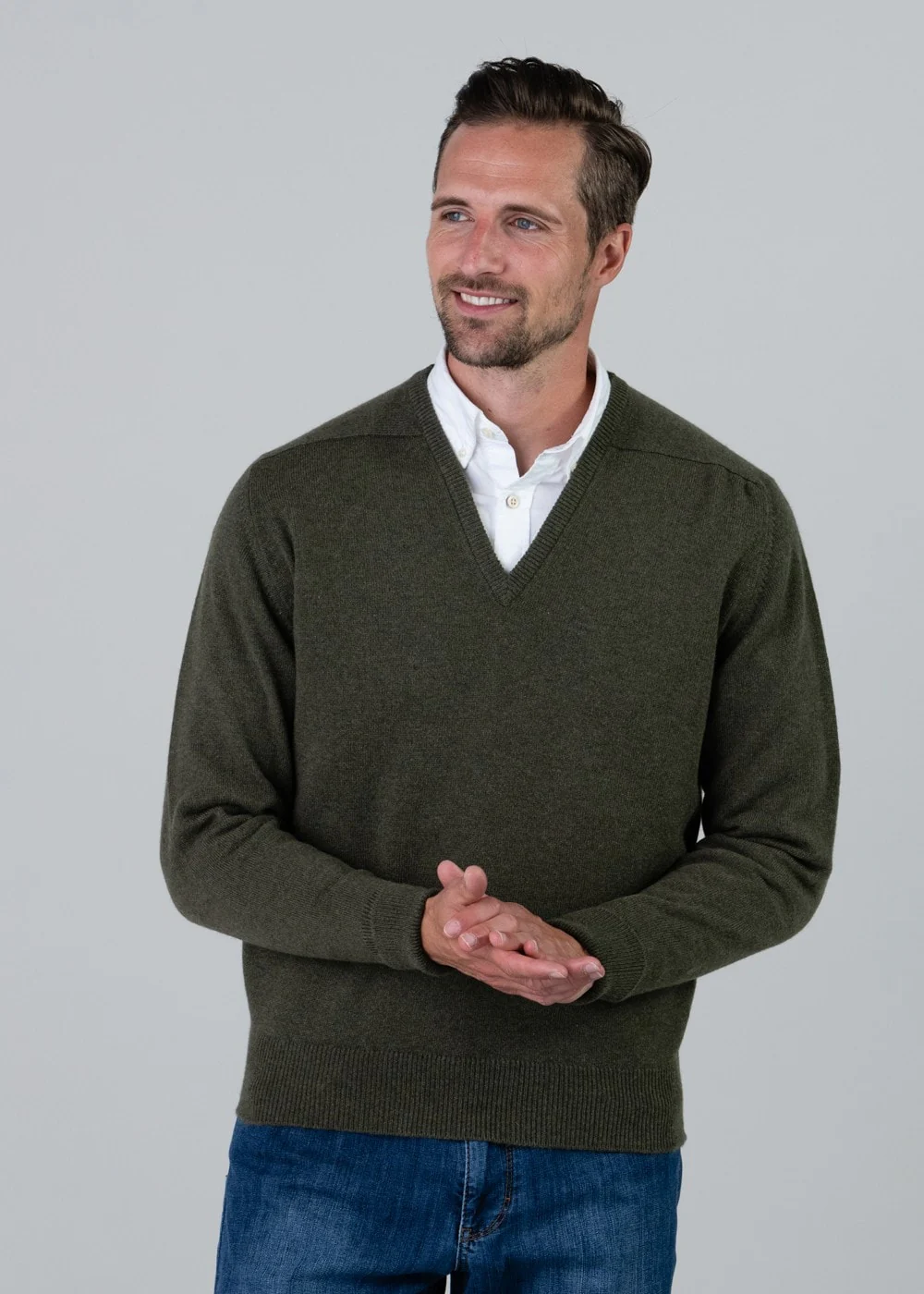 Melrose 2 Ply Cashmere V-Neck