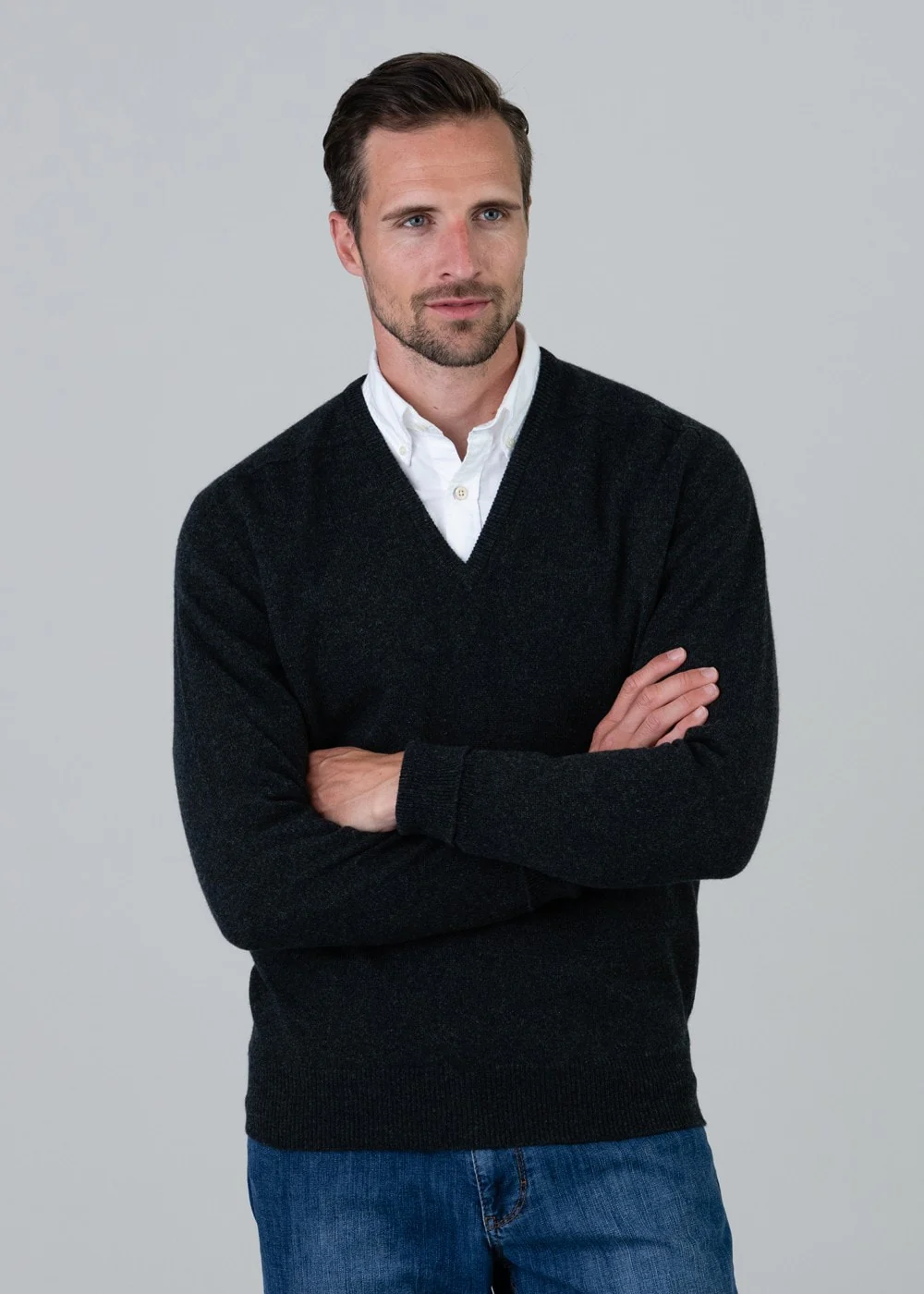 Melrose 2 Ply Cashmere V-Neck