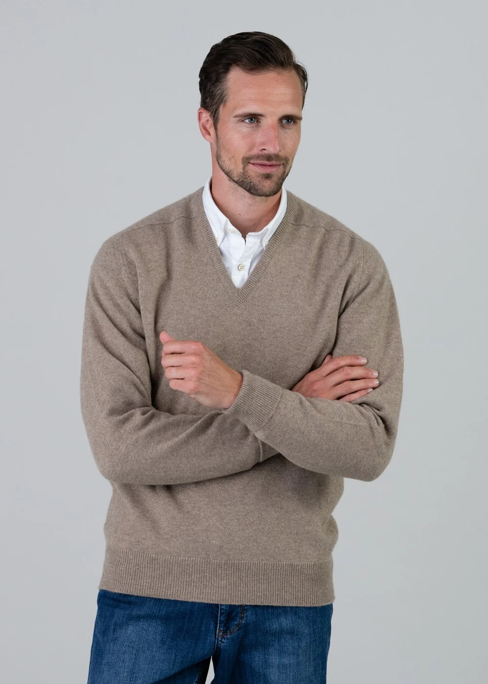 Melrose 2 Ply Cashmere V-Neck