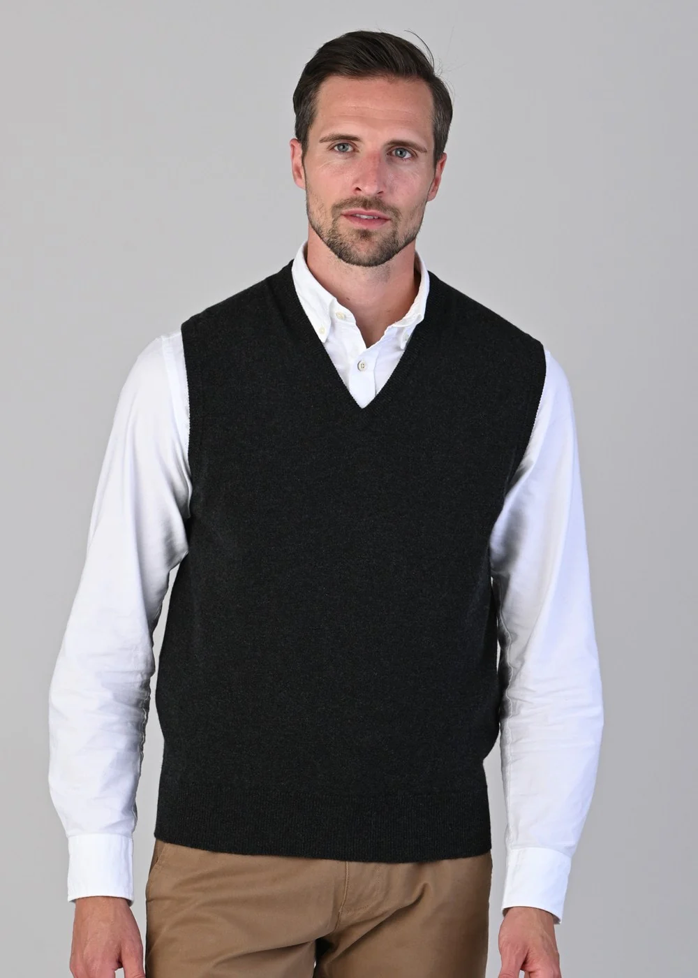 Oxton 1 Ply Cashmere Slipover - Image 3