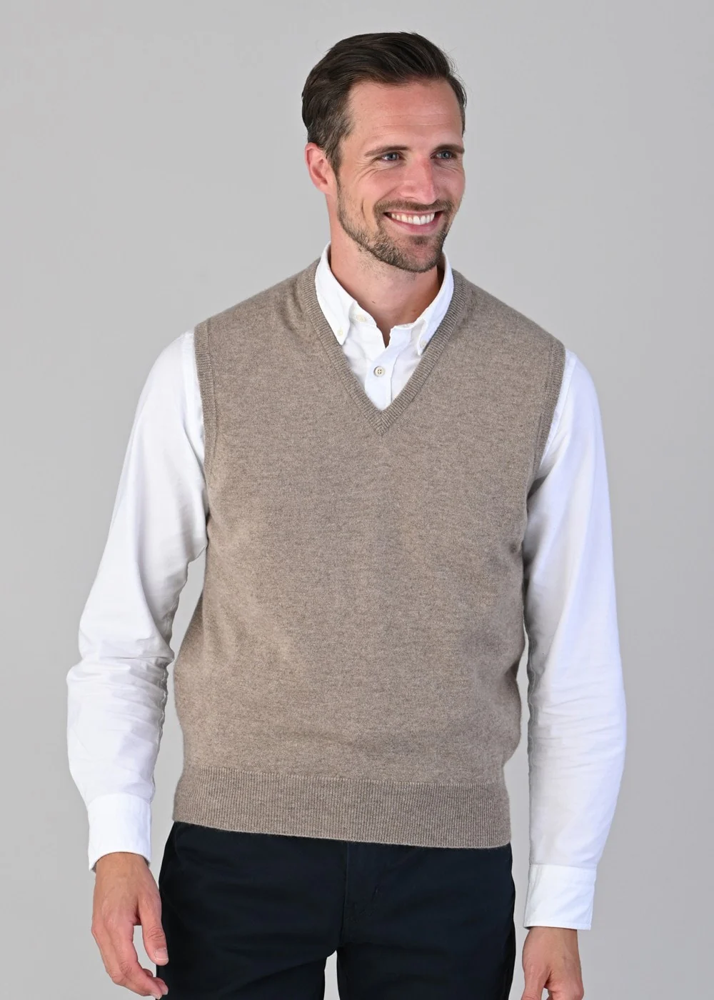 Oxton 1 Ply Cashmere Slipover - Image 2