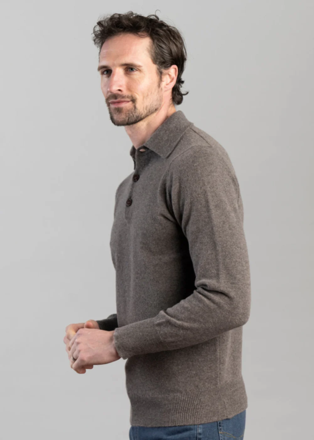 Rob 2 Ply Lambswool Sportshirt - Image 2