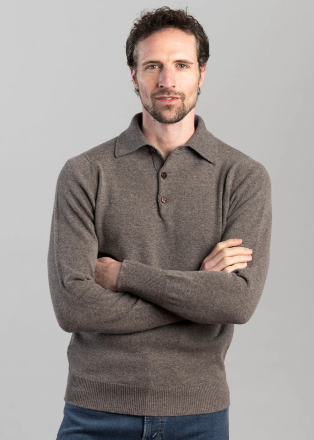 Rob 2 Ply Lambswool Sportshirt - Image 3