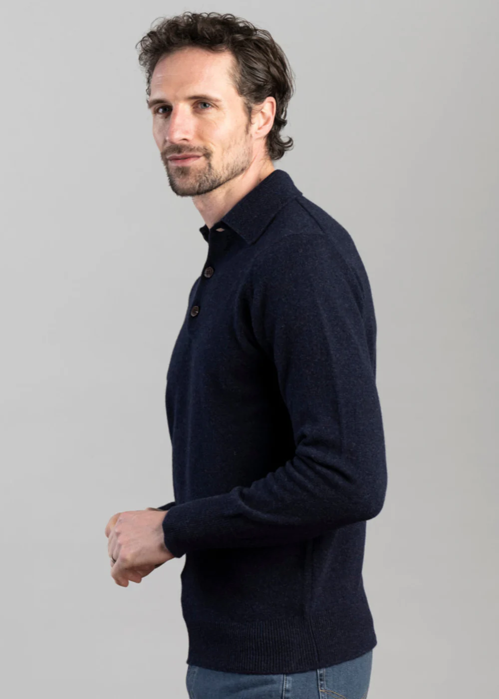 Rob 2 Ply Lambswool Sportshirt - Image 2