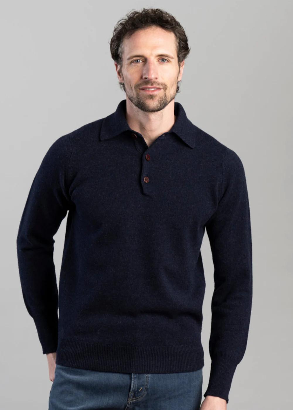 Rob 2 Ply Lambswool Sportshirt - Image 5